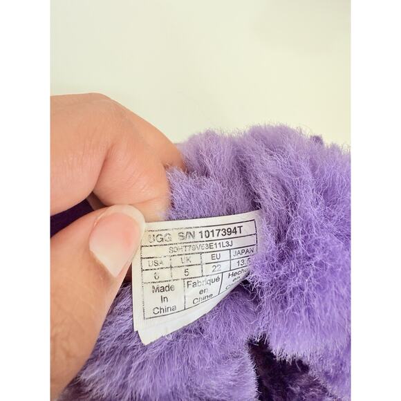 UGG purple Toddler Bailey Bow II Boot Original Style 1017394T - Size 6 - Picture 5 of 7